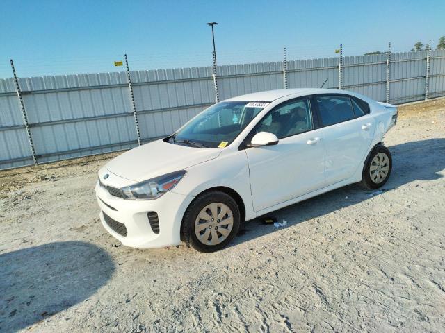 3KPA24AD2LE293130 - 2020 KIA RIO LX WHITE photo 1