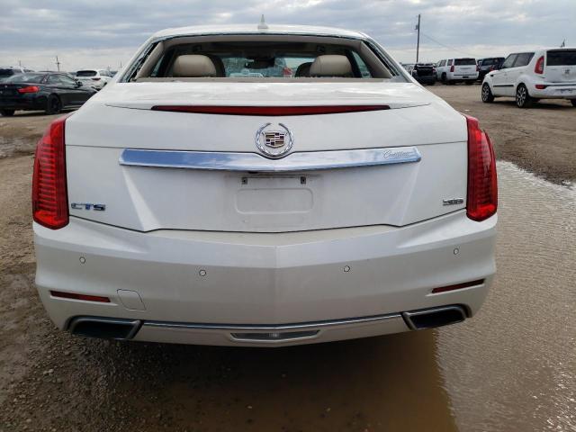 1G6AR5S34E0146491 - 2014 CADILLAC CTS LUXURY COLLECTION WHITE photo 6