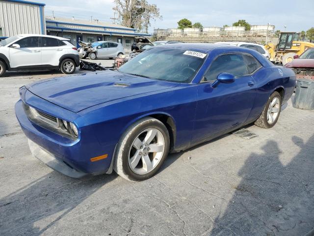 2C3CDYAG6CH293130 - 2012 DODGE CHALLENGER SXT BLUE photo 1