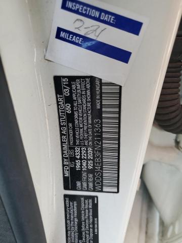 WDDSJ4EB3FN211363 - 2015 MERCEDES-BENZ CLA 250 Ağ foto 13