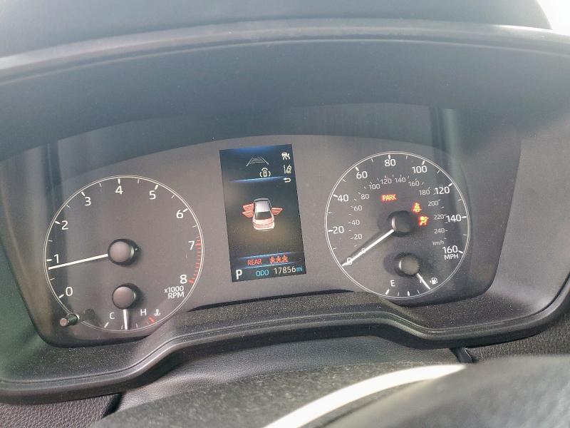 5YFS4MCE8RP174221 - 2024 TOYOTA COROLLA SE Gri fotoğraf 9