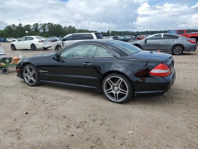 WDBSK71F99F143746 - 2009 MERCEDES-BENZ SL 550 BLACK photo 2