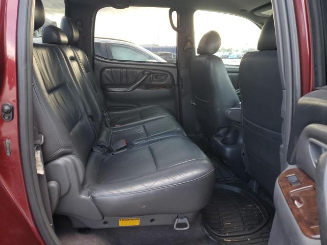 5TBET34196S517040 - 2006 TOYOTA TUNDRA DOUBLE CAB SR5 RED photo 10