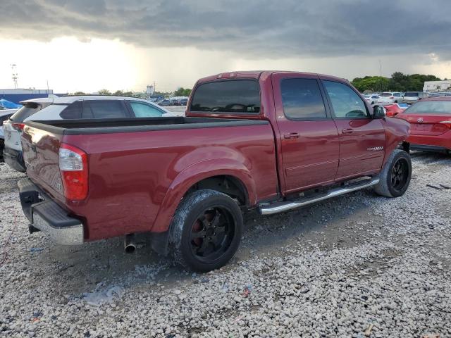5TBET34196S517040 - 2006 TOYOTA TUNDRA DOUBLE CAB SR5 RED photo 3