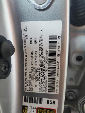 3TMCZ5AN2NM463871 - 2022 TOYOTA TACOMA DOUBLE CAB Gümüş foto 13