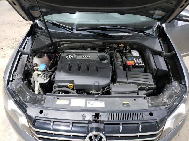 1VWCV7A36FC009418 - 2015 VOLKSWAGEN PASSAT SEL GRAY photo 11