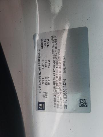 2G1FC1ED6B9104254 - 2011 CHEVROLET CAMARO LT Blanc photo 13