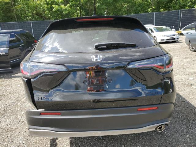 3CZRZ2H56RM783225 - 2024 HONDA HR-V SPORT BLACK photo 6