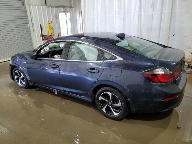 19XZE4F58NE009272 - 2022 HONDA INSIGHT EX BLUE photo 2