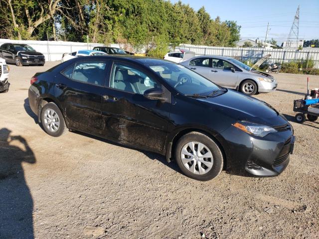 2T1BURHE2HC889080 - 2017 TOYOTA COROLLA L BLACK photo 4