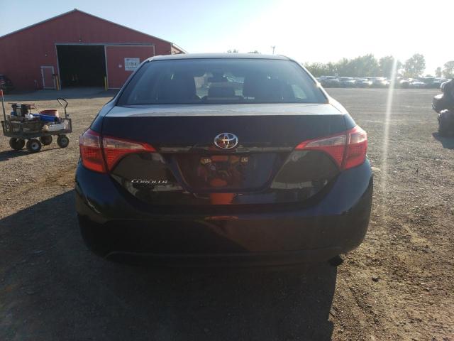 2T1BURHE2HC889080 - 2017 TOYOTA COROLLA L BLACK photo 6