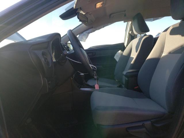 2T1BURHE2HC889080 - 2017 TOYOTA COROLLA L BLACK photo 7