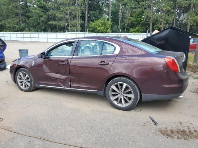 1LNHM93R59G619036 - 2009 LINCOLN MKS 勃艮第红 照片 2