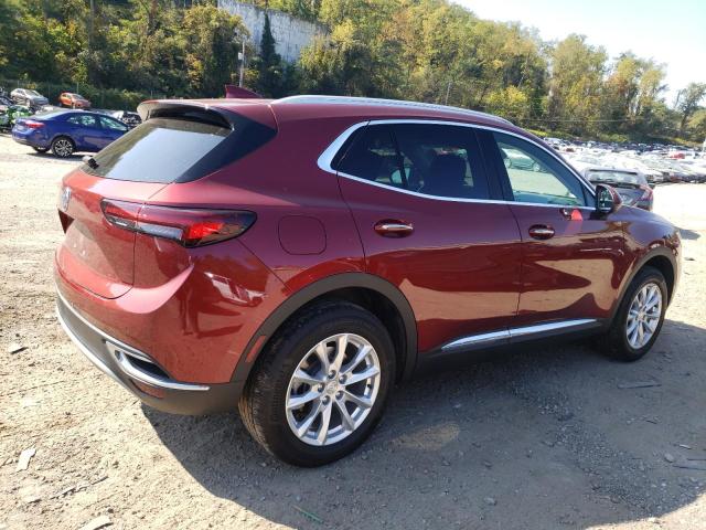 LRBFZMR47MD072307 - 2021 BUICK ENVISION PREFERRED RED photo 3