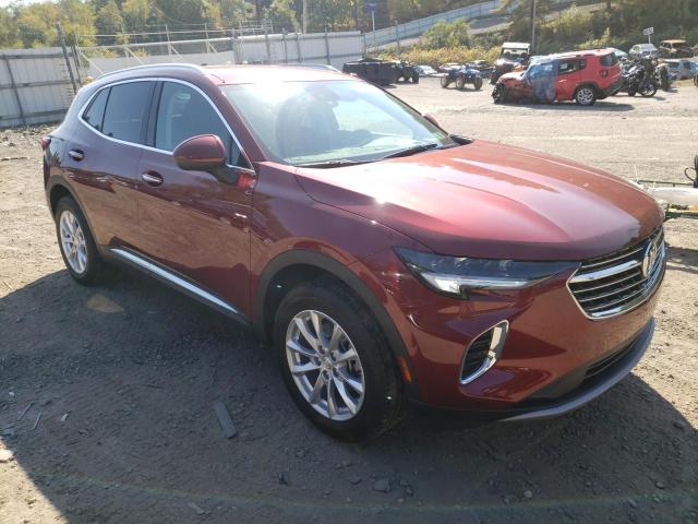 LRBFZMR47MD072307 - 2021 BUICK ENVISION PREFERRED RED photo 4