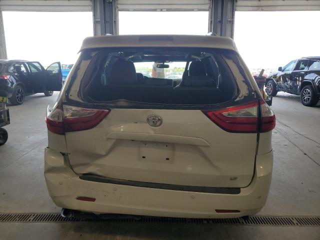 5TDYK3DC7GS727145 - 2016 TOYOTA SIENNA XLE 白色 照片 6