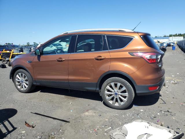 1FMCU9J97HUA91223 - 2017 FORD ESCAPE TITANIUM BROWN photo 2