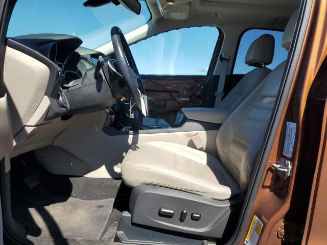 1FMCU9J97HUA91223 - 2017 FORD ESCAPE TITANIUM BROWN photo 7