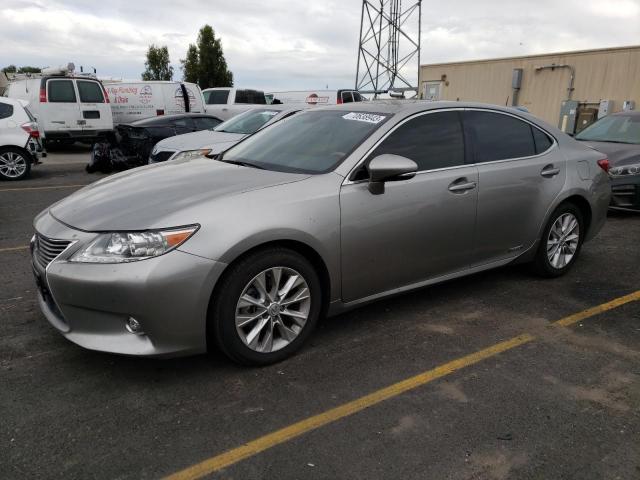 JTHBW1GG1F2078153 - 2015 LEXUS ES 300H SILVER photo 1