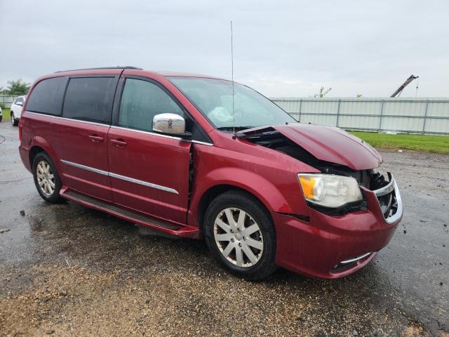 2C4RC1CG1CR194772 - 2012 CHRYSLER TOWN & COU TOURING L MAROON photo 4