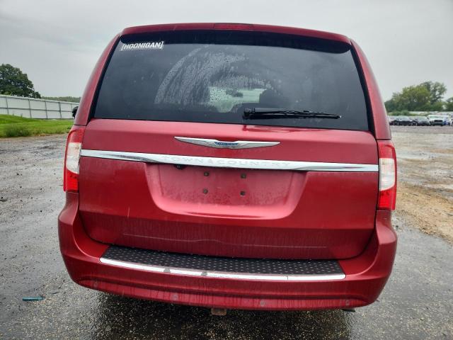 2C4RC1CG1CR194772 - 2012 CHRYSLER TOWN & COU TOURING L MAROON photo 6