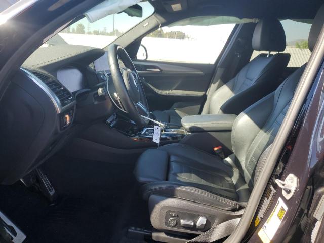 5UXTY3C04M9H92014 - 2021 BMW X3 SDRIVE30I Սև լուսանկար 7