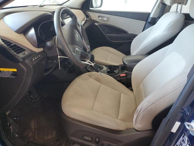 5XYZUDLB3HG435973 - 2017 HYUNDAI SANTA FE SPORT BLUE photo 7