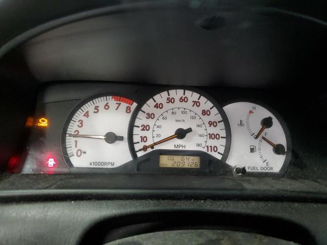 1NXBR32E83Z031675 - 2003 TOYOTA COROLLA CE BURGUNDY photo 9