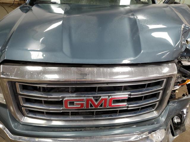 1GTV2UEC7EZ241857 - 2014 GMC SIERRA K1500 SLE BLUE photo 11