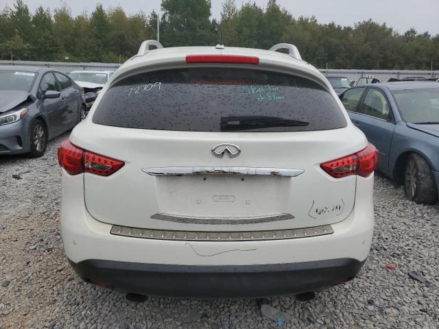 JN8CS1MW6FM480790 - 2015 INFINITI QX70 WHITE photo 6