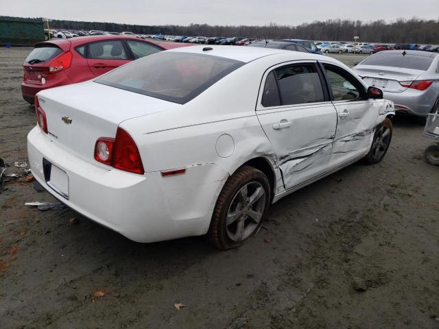 1G1ZC5E17BF209127 - 2011 CHEVROLET MALIBU 1LT WHITE photo 3