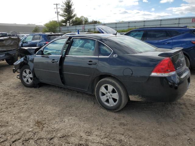 2G1WT58K089281439 - 2008 CHEVROLET IMPALA LT BLACK photo 2