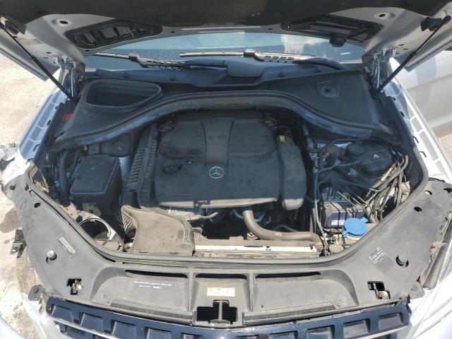 4JGDA5HB9EA383709 - 2014 MERCEDES-BENZ ML 350 4MATIC SILVER photo 12