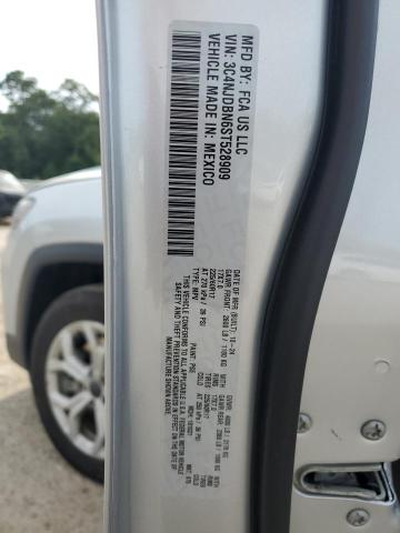 3C4NJDBN6ST528909 - 2025 JEEP COMPASS LATITUDE SILVER photo 12