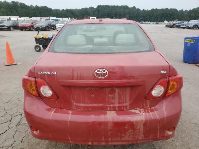 JTDBU4EE0AJ079383 - 2010 TOYOTA COROLLA BASE 红色 照片 6