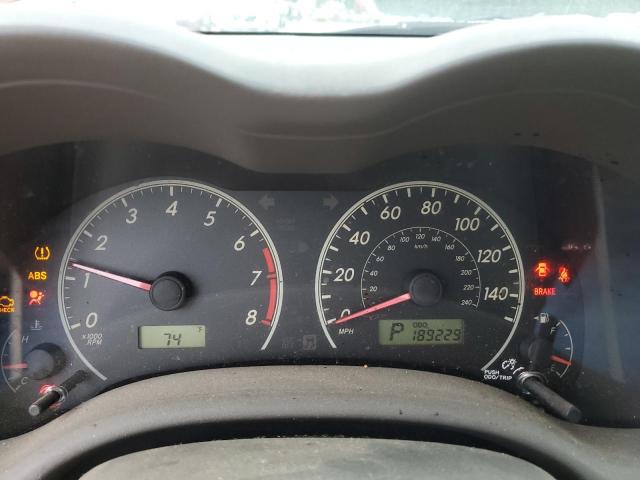 JTDBU4EE0AJ079383 - 2010 TOYOTA COROLLA BASE 红色 照片 9