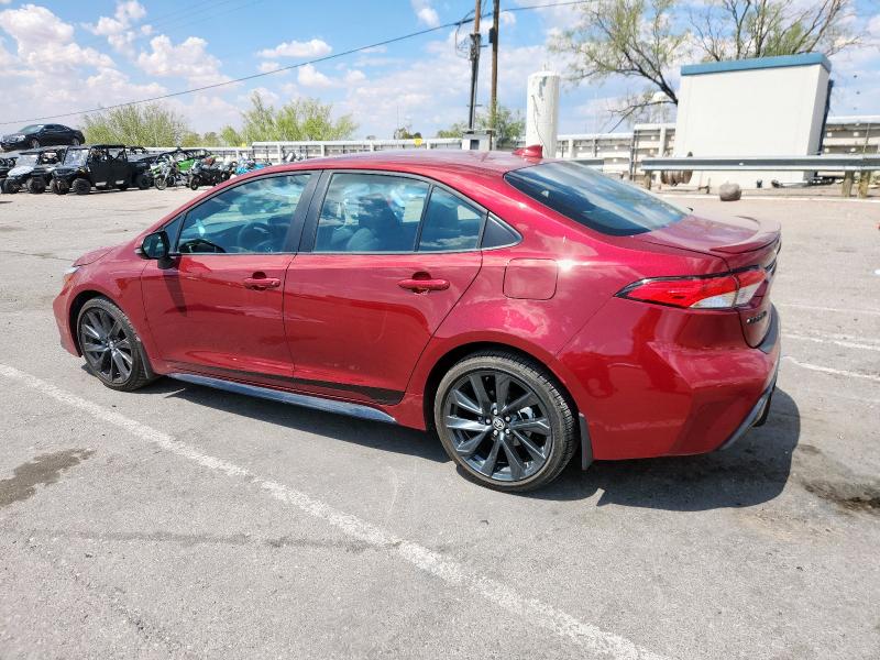 5YFS4MCE7RP191267 - 2024 TOYOTA COROLLA SE 勃艮第红 照片 2
