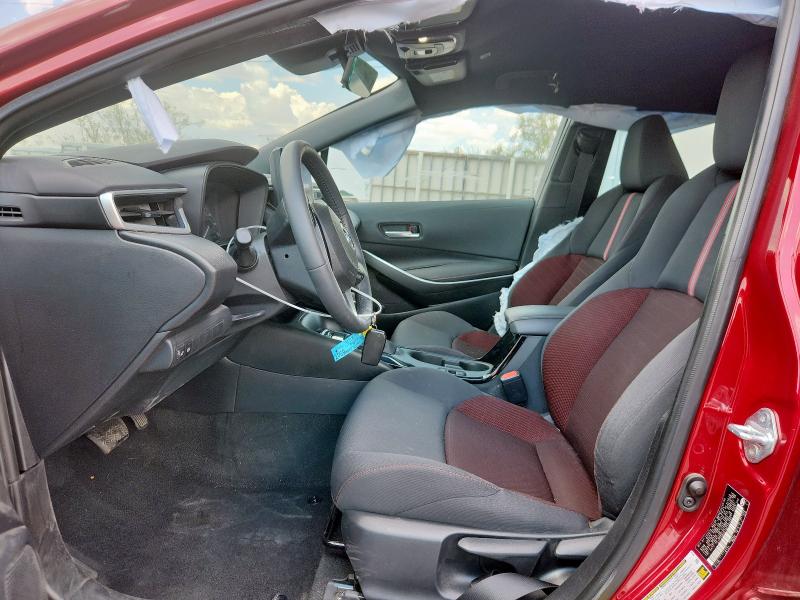 5YFS4MCE7RP191267 - 2024 TOYOTA COROLLA SE 勃艮第红 照片 7