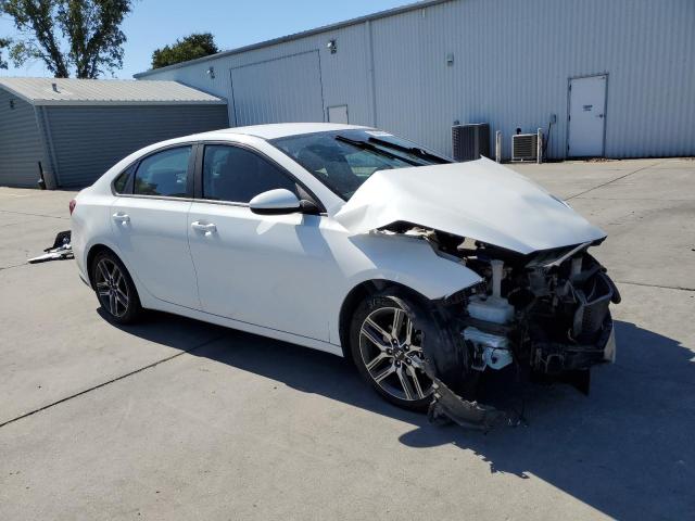 3KPF34AD2KE087825 - 2019 KIA FORTE GT LINE WHITE photo 4