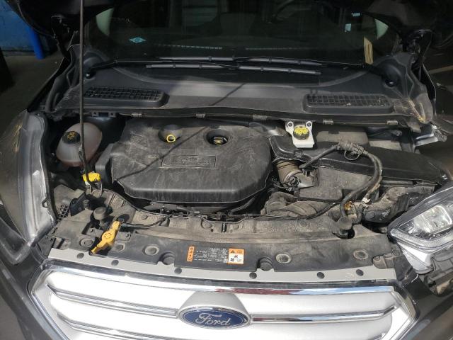 1FMCU9J96JUD59751 - 2018 FORD ESCAPE TITANIUM رمادي صورة 12