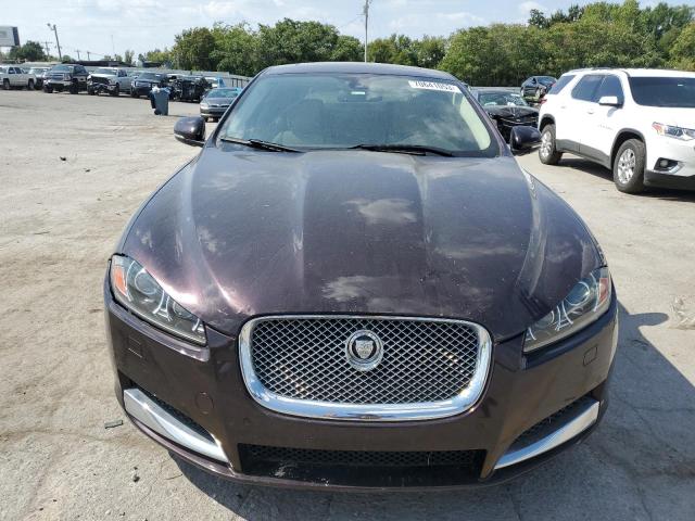 SAJWA0E75D8S88393 - 2013 JAGUAR XF BURGUNDY photo 5