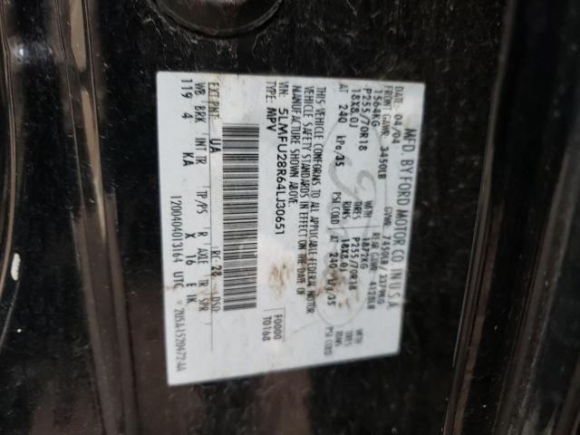 5LMFU28R64LJ30651 - 2004 LINCOLN NAVIGATOR 黑色 照片 13