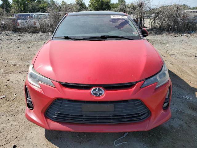 JTKJF5C70FJ002450 - 2015 TOYOTA SCION TC RED photo 5