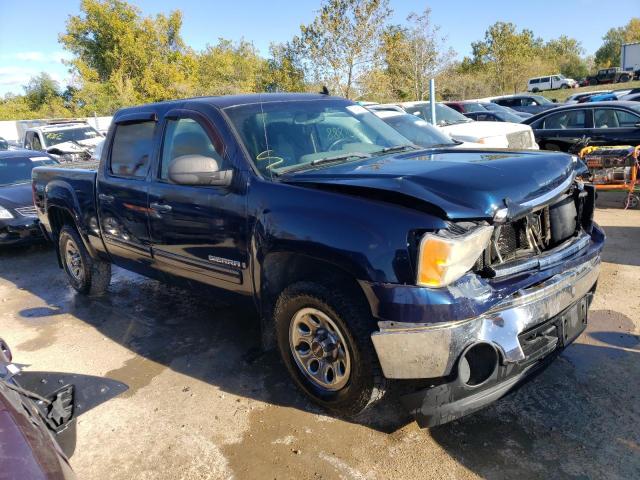 2GTEK13C471704504 - 2007 GMC NEW SIERRA K1500 BLUE photo 4