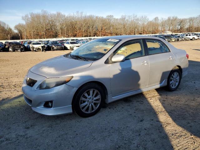 1NXBU4EE7AZ241018 - 2010 TOYOTA COROLLA BASE SILVER photo 1