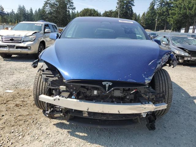 7SAXCDE58RF453527 - 2024 TESLA MODEL X BLUE photo 5