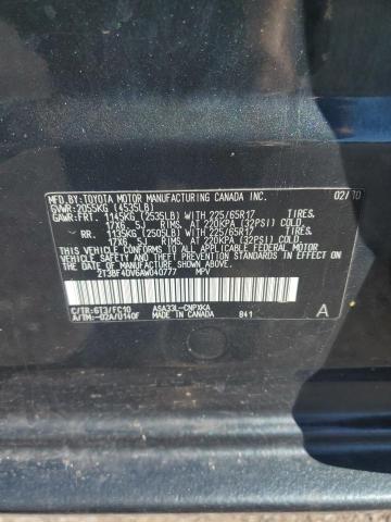 2T3BF4DV6AW040777 - 2010 TOYOTA RAV4 ნაცრისფერი ფოტო 13