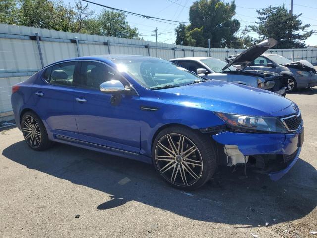 5XXGR4A63DG135041 - 2013 KIA OPTIMA SX ლურჯი ფოტო 4