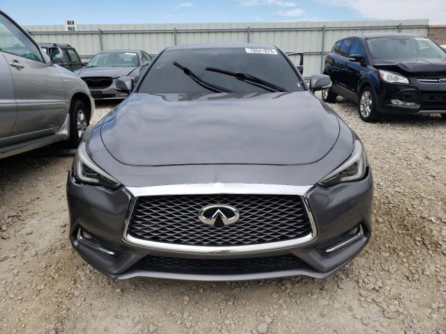 JN1EV7EK0JM341986 - 2018 INFINITI Q60 LUXE 300 GRAY photo 5