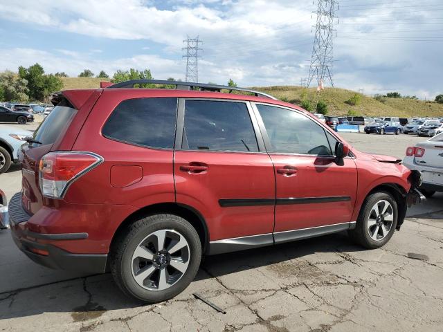 JF2SJAGC5JH577123 - 2018 SUBARU FORESTER 2.5I PREMIUM BURGUNDY photo 3